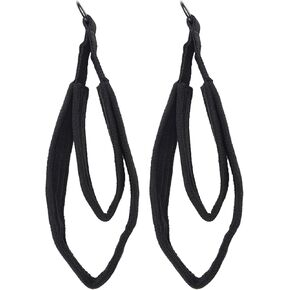 أشرطة للقدم بحلقات بيلاتيس مزدوجة مع تصميم مزدوج الطول وصوف ناعم لتمارين الإصلاح المتوافقة مع معظم أسرة ومعدات البيلاتس in Kuwait