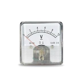 SD60 تيار مستمر مقياس التيار الكهربائي 2A 10A 20A 30A 75MV مؤشر DH60 52 مللي متر 400A 1 قطعة (DC 500A 75mV) in Kuwait