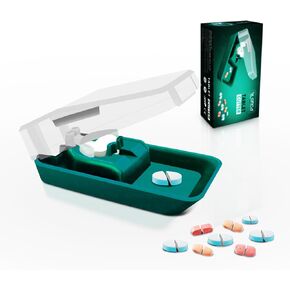 قطاعة حبوب منع الحمل ومقسمة الاستخدام اليومي، قطع الحبوب والأجهزة اللوحية بأمان، استخدم قاطعة حبوب منع الحمل ذات التصميم الصغير الخاص بنا للفصل الدقيق، تكنولوجيا سهلة لتوسيط حبوب الدواء، بحجم مناسب للسفر in Kuwait
