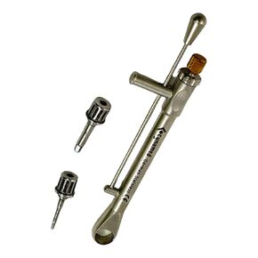 10-50NCM Torque Wrench Ratchet with Bit Driver 1.25mm & 2.42mm Torque Wrench Screwdriver Kit Ratchet Drivers Dental Dentistry Repair Tools Fully Autoclavable in Kuwait