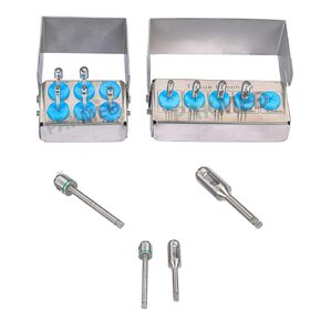 11 Pcs Dental Tissue Punch kit for implant Placement & Soft Tissue Management Short & Long Tissue Punch Fully Autoclavable in Kuwait