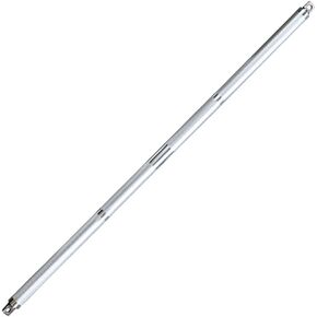 Body-Solid (MB100A) Aluminum Double Swivel Bar for Dual-Stack Functional Trainers, Knurled Grip 220lbs Weight Capacity, Perfect For Shoulder Presses, Biceps & Triceps Exercises, 42 in long (Chrome) in Kuwait