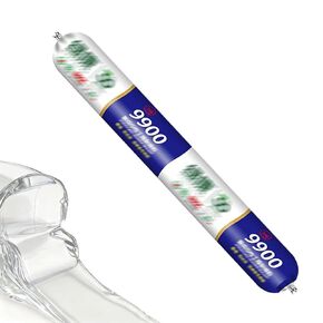 9900 مانع تسرب مقاوم للماء، مانع تسرب سيليكون خارجي، يصلح تشققات السقف والجدران بشكل دائم، مقاوم للماء والحرارة والتمدد، قوي ومقاوم للتمزق للأجزاء الخارجية (أسود) in Kuwait