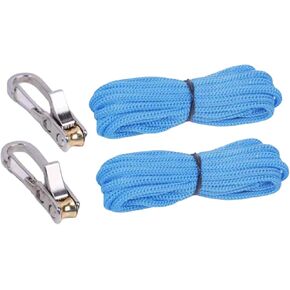 قطعتان من حبل شد الحبل مع شد أسطواني لضبط باراكورد، ومتانة احترافية وعملية متعددة الأغراض للاستخدام الخارجي والداخلي أ، وخطافين in Kuwait