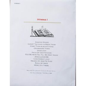 Hymns I Music Pack for TK O'Briens Lap Harp in Kuwait