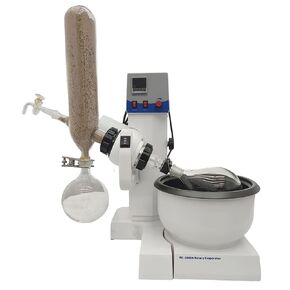 2L Auto Lifting Rotary Evaporator with LCD Display 20-200 RPM Rotation Speed Rotavapor RE-2000A Lab Evaporation Equipment 1L Collect Bottle 110V 1500W in Kuwait