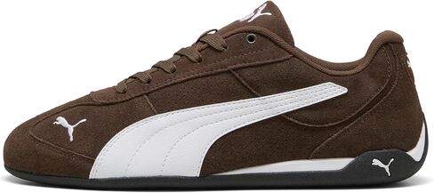 حذاء رياضي رجالي من PUMA Replicatch Suede بأربطة كاجوال - بني in Saudi Arabia