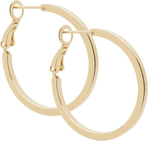 ToHeart Gold Twisted Hoop Earrings For Women Lightweight And Minimalist Gift in Saudi Arabia