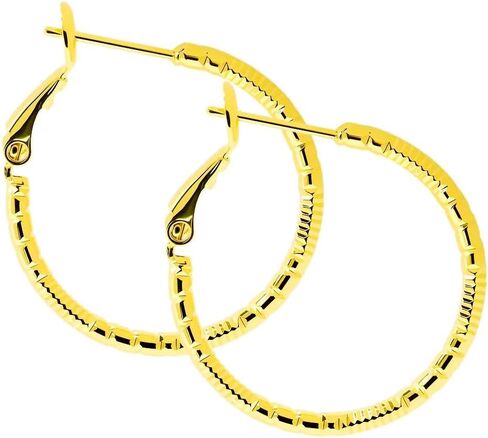 ToHeart Gold Twisted Hoop Earrings For Women Lightweight And Minimalist Gift in Saudi Arabia