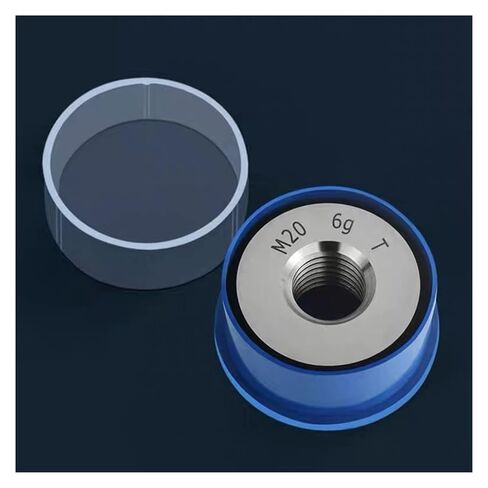 M71-M100*1.5 1SET(1*GO+1*NOGO)6G Metric Fine Tooth Thread Ring Gauge Accuracy Measure Tool(M77*1.5-6G) in Saudi Arabia