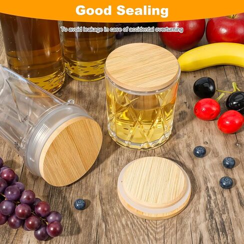 4 عبوات من أغطية إبريق خشبي، غطاء بديل خشبي (معرف 2.75 بوصة، 3.15 بوصة OD)، غطاء فقط، إبريق غير متضمن، للحفلات وأباريق الشاي والعصائر in Saudi Arabia