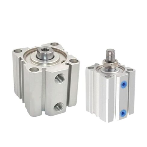 1pcs Air Cylinder ACQ Series 50mm Bore ACQ50 Pneumatic Compact Cylinder 5-100mm Stroke(ACQ50X15,Female Thread) in Saudi Arabia