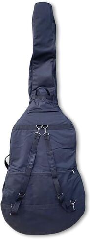 3/4 Size Upright Double Bass Gig Bag - 600D Nylon Waterproof Raincoat Design for String Instruments in Kuwait