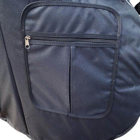 3/4 Size Upright Double Bass Gig Bag - 600D Nylon Waterproof Raincoat Design for String Instruments in Kuwait