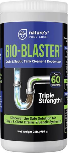 تصريف الإنزيم ومنظف الصرف الصحي ومعزز البكتيريا الصديقة. كبير جدًا بوزن 2 رطل. يزيل الروائح الكريهة ويفتح الأنابيب - خزانات الصرف الصحي - خزانات المركبات الترفيهية - وأكثر من ذلك. لا المواد الكيميائية الكاوية! يذيب الدهون والزيوت والشحوم. in Kuwait