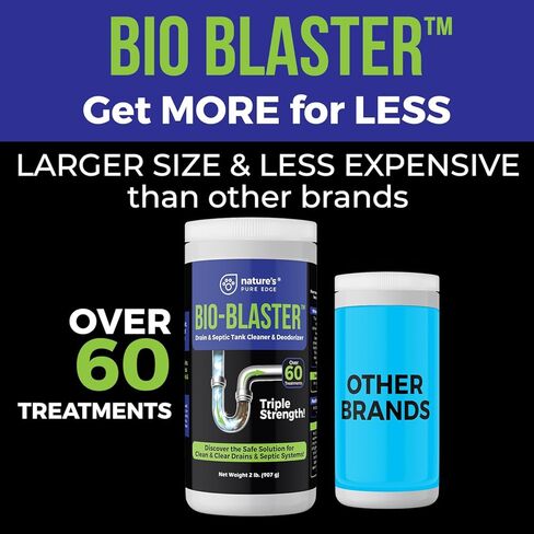 تصريف الإنزيم ومنظف الصرف الصحي ومعزز البكتيريا الصديقة. كبير جدًا بوزن 2 رطل. يزيل الروائح الكريهة ويفتح الأنابيب - خزانات الصرف الصحي - خزانات المركبات الترفيهية - وأكثر من ذلك. لا المواد الكيميائية الكاوية! يذيب الدهون والزيوت والشحوم. in Kuwait