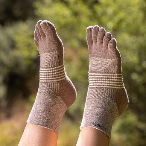 Injinji Women's Trail Midweight Mini-Crew Toesocks in Kuwait