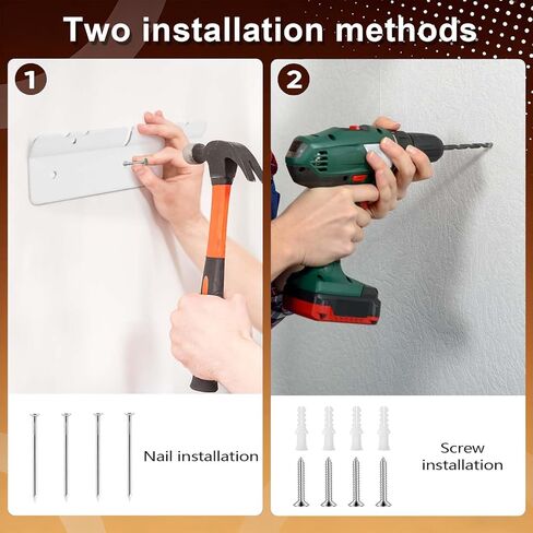 حامل جداري لـ Skylight بتقويم رقمي مقاس 15 بوصة، تركيب مريح للأظافر أو الحفر دون تلف الجدار، تركيب مجاني مع مجموعة أدوات التثبيت والمستوى in Kuwait