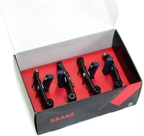 Laminar FOURIERS BR-S005 Direct Mount Aero V-Brake Set for Giant Propel, Black, AL6061-T6 3D Forged, 256g (F+R), Fits Road Bike, 25mm Tires in Saudi Arabia
