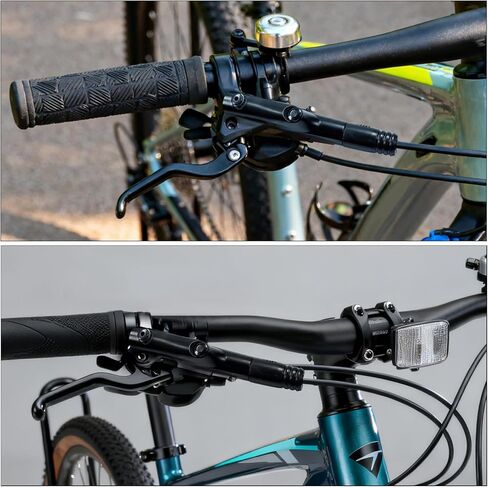 MT200 Hydraulic Brakes Set Left Front 800/850mm Right Rear 1450/1550mm 2 Piston Bike Brakes for Mountain Bike in Saudi Arabia