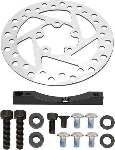 Electric Scooter Hydraulic Brake Kit, Hydraulic Disc Brake Set High Performance Practical with 120mm Rotor Adapter for M365 Electric Scooter in Saudi Arabia