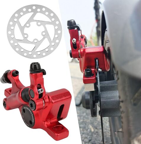Electric Scooter Hydraulic Brake Kit, Hydraulic Disc Brake Set High Performance Practical with 120mm Rotor Adapter for M365 Electric Scooter in Saudi Arabia