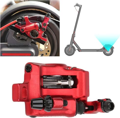 Electric Scooter Hydraulic Brake Kit, Hydraulic Disc Brake Set High Performance Practical with 120mm Rotor Adapter for M365 Electric Scooter in Saudi Arabia