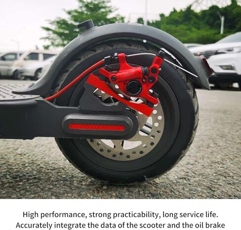 Electric Scooter Hydraulic Brake Kit, Hydraulic Disc Brake Set High Performance Practical with 120mm Rotor Adapter for M365 Electric Scooter in Saudi Arabia