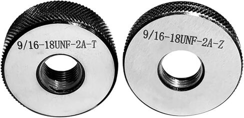 1 مجموعة (1 * GO + 1 * NOGO) غير قياسي قياس حلقة الخيط الأيسر دقة 6e M3.5X0.6 in Kuwait