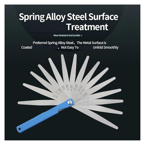 Feeler Gauge Valve Probes Metric Thickness Set Probe Thickness Gauge Tools in Saudi Arabia