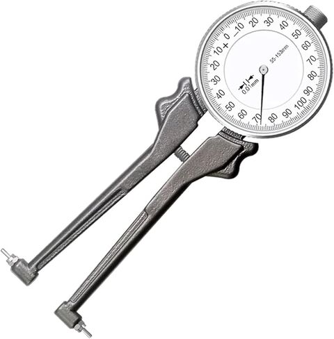 Digital Internal Caliper Gage Set, High Accuracy Replaceable Dial Inside Caliper 55-153mm, Aluminum Alloy Material, Clear and Easy to Read, Measuring Depth 90mm, Widely Used for Cylinder Bore in Kuwait