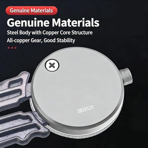 Digital Internal Caliper Gage Set, High Accuracy Replaceable Dial Inside Caliper 55-153mm, Aluminum Alloy Material, Clear and Easy to Read, Measuring Depth 90mm, Widely Used for Cylinder Bore in Kuwait