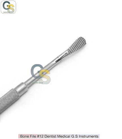 G.S Bone File Howard # 12 Double Ended Dental Instrument Best Quality in Saudi Arabia