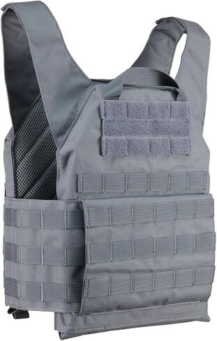 Lancer Tactical Lightweight Adaptive Recon Airsoft Tactical Vest - (Grey) in Kuwait