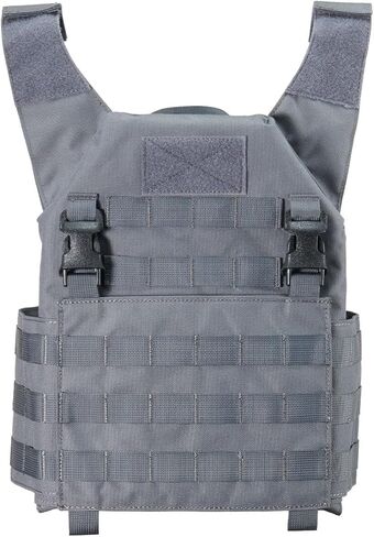 Lancer Tactical Lightweight Adaptive Recon Airsoft Tactical Vest - (Grey) in Kuwait
