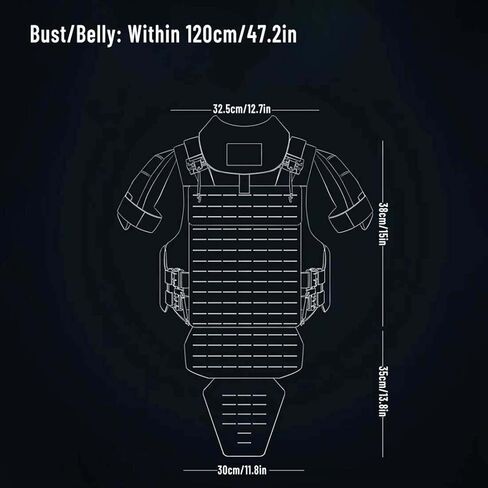 UTA Yark D-Defense Tactical Vest, RG Flame Retardant Version Full Coverage MOLLE Vest, Quick Release Adjustable Outdoor Training Cosplay Tactical Gear (Standard Version/Camouflage) in Kuwait