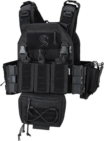 MGFLASHFORCE Tactical Airsoft Vest & Quick Release Cummerbund in Kuwait