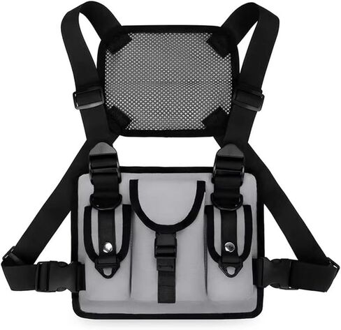 Outdoor Chest Bag Men's Workwear Hip-Hop Outdoor Sports Cycling Chest Bag for Workouts and Running in Saudi Arabia