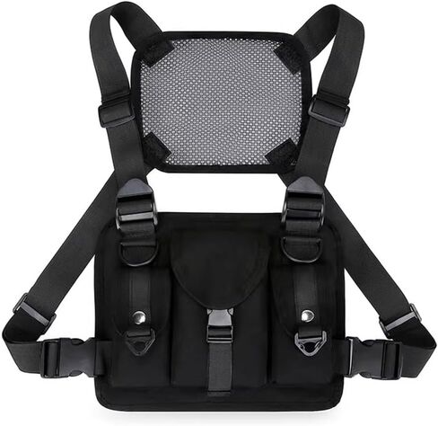 Outdoor Chest Bag Men's Workwear Hip-Hop Outdoor Sports Cycling Chest Bag for Workouts and Running in Saudi Arabia