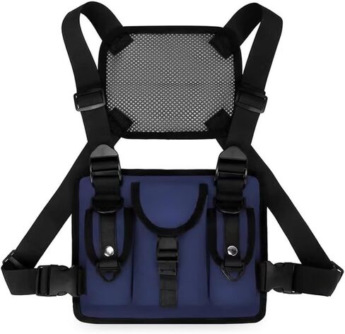 Outdoor Chest Bag Men's Workwear Hip-Hop Outdoor Sports Cycling Chest Bag for Workouts and Running in Saudi Arabia