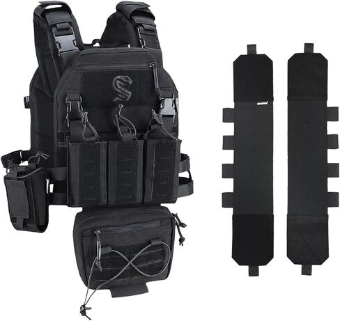 MGFLASHFORCE Tactical Airsoft Vest & Elastic Cummerbund in Kuwait