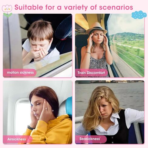 36 قطعة من رقع دوار الحركة للأطفال، رقعة الأذن لتصحيح دوار البحر للرحلات البحرية، رقع دوار البحر من السفينة إيز، أساسيات السفر، رقع مضادة للماء خلف الأذن، نمط زهرة مخصص، يدوم طويلاً 72 ساعة in Kuwait