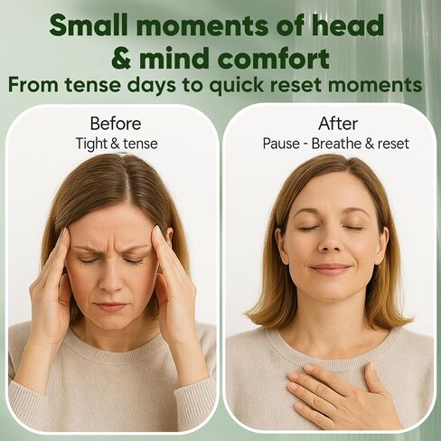 VertiClear Vertigo Ease Oil Roll-On,Verticlear Roll on Aromatherapy Roller with Lavender, Frankincense, Peppermint, Ginger & Eucalyptus, Pocket-Size 10 ml for Daily Use (2) in Saudi Arabia