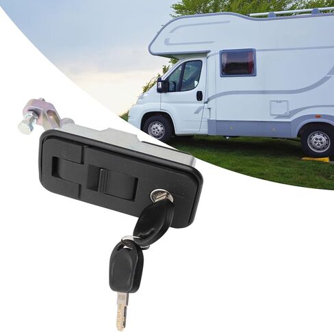 Compression Latch, Durable and Wear-Resistant Manual Trigger Latch, Zinc Alloy 3.7" X 1.8", Wide Application for Caravan, RV Trailer in Saudi Arabia