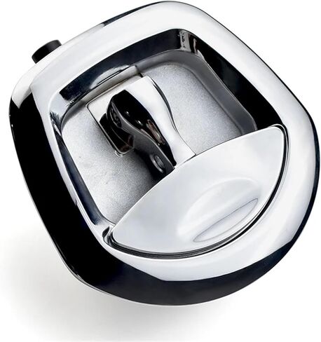 Heavy Duty Paddle Lock Truck Folding Handle RV Lock Whale Tail Lock 1Pcs(Silver) in Kuwait