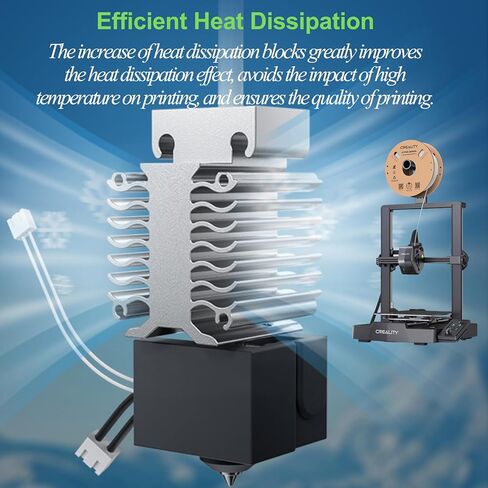 Ender 3 V3 SE Hotend Upgrade Hotend V3 SE Hot End for Creality Ender 3 V3 SE Hot Ends, Ender 3 V3 SE Hot End Assembly, 260℃ High-Temperature Resistance Hotend, 250mm/s High-Speed in Kuwait