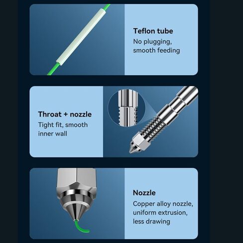 Ender 3 V3 SE Hotend Upgrade Hotend V3 SE Hot End for Creality Ender 3 V3 SE Hot Ends, Ender 3 V3 SE Hot End Assembly, 260℃ High-Temperature Resistance Hotend, 250mm/s High-Speed in Kuwait