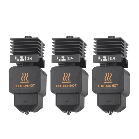 3pcs 0.4mm Speed H2D H2S H2C Hotend 0.4mm Hardened Steel Nozzel Replacement kit for Bamboo Lab H2D H2S H2C High-Speed Precision and Time-Saving Extruder hotend Print Head in Saudi Arabia