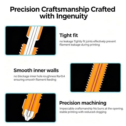 مجموعة Creality K2 Plus Hotend المتوافقة | كتلة تسخين سيراميك 350 درجة مئوية | فوهة سريعة التبديل مقاس 0.4 مم | سهل التثبيت (creality-K2-plus-hotend-us1) in Kuwait