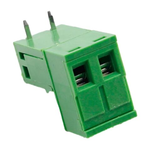 fengpeng 10 Sets ht5.08 2pin Right Angle Terminal Plug Type 300V 10A 5.08mm Pitch Connector PCB Screw Terminal Block in Kuwait